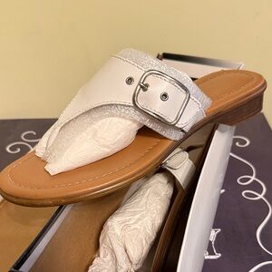 Women's White Sandals